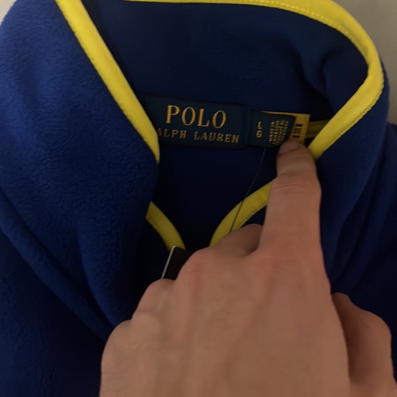 $170 Polo Ralph Lauren ColorBlocked Fleece Vest NWT - Picture 6 of 11